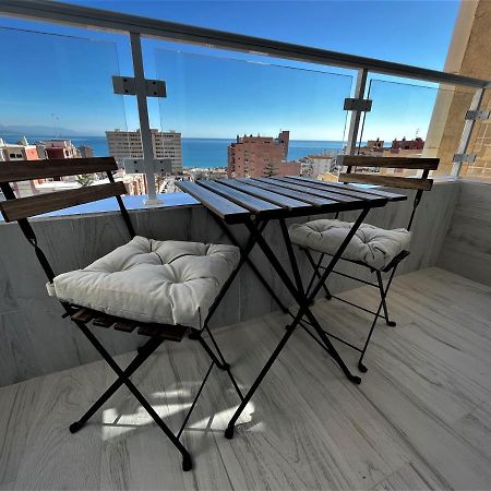 Ver853 - Estudio Con Terraza Vistas Al Mar, Piscina, Playa, Centro Torremolinos Dış mekan fotoğraf