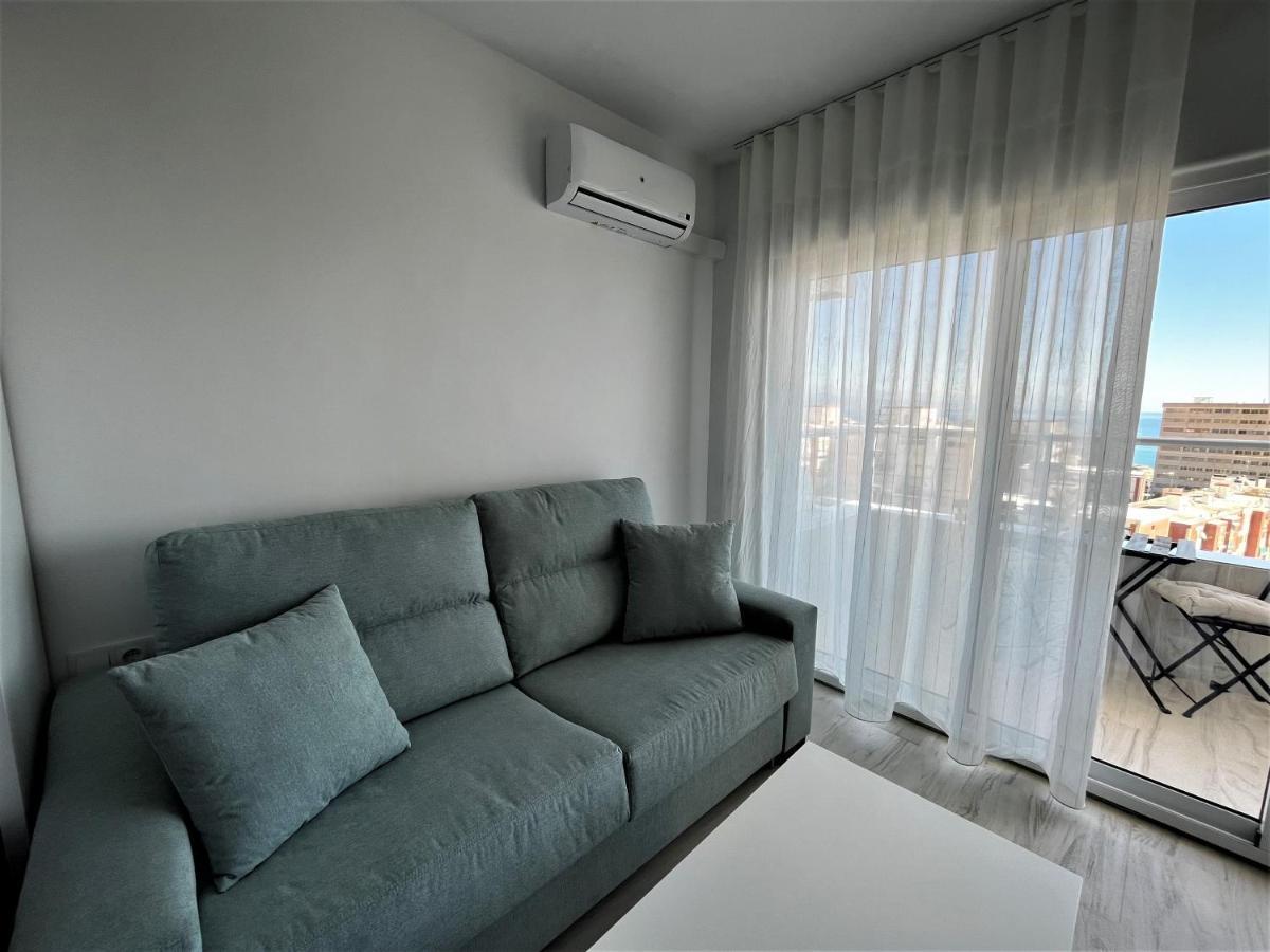 Ver853 - Estudio Con Terraza Vistas Al Mar, Piscina, Playa, Centro Torremolinos Dış mekan fotoğraf