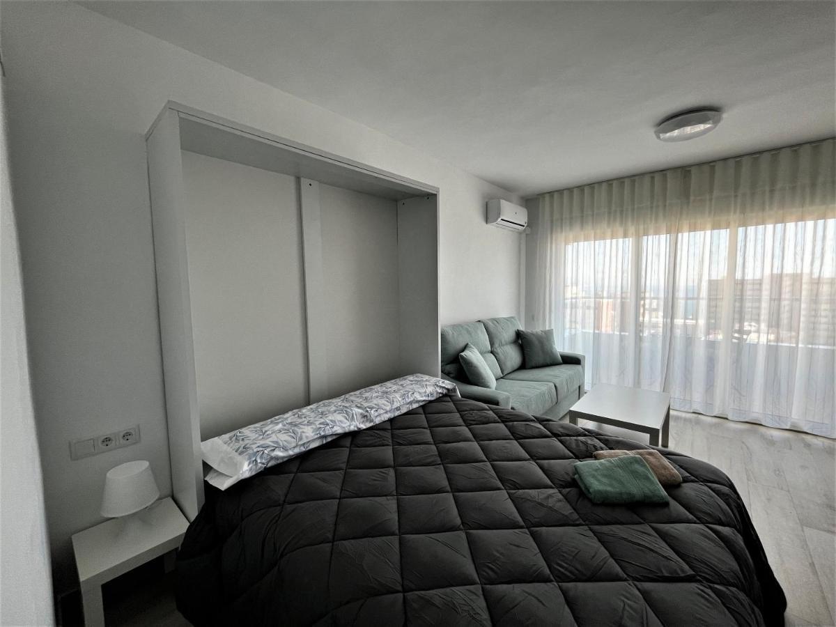 Ver853 - Estudio Con Terraza Vistas Al Mar, Piscina, Playa, Centro Torremolinos Dış mekan fotoğraf