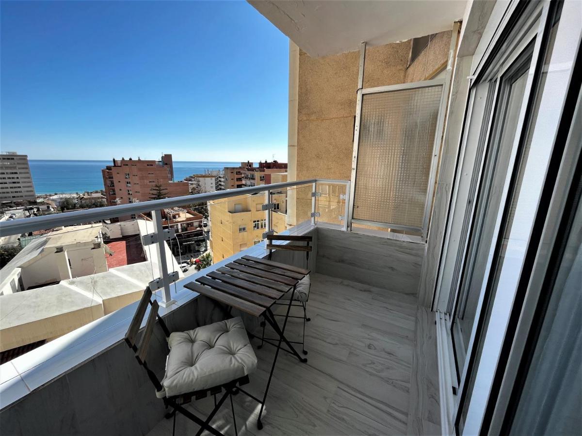 Ver853 - Estudio Con Terraza Vistas Al Mar, Piscina, Playa, Centro Torremolinos Dış mekan fotoğraf