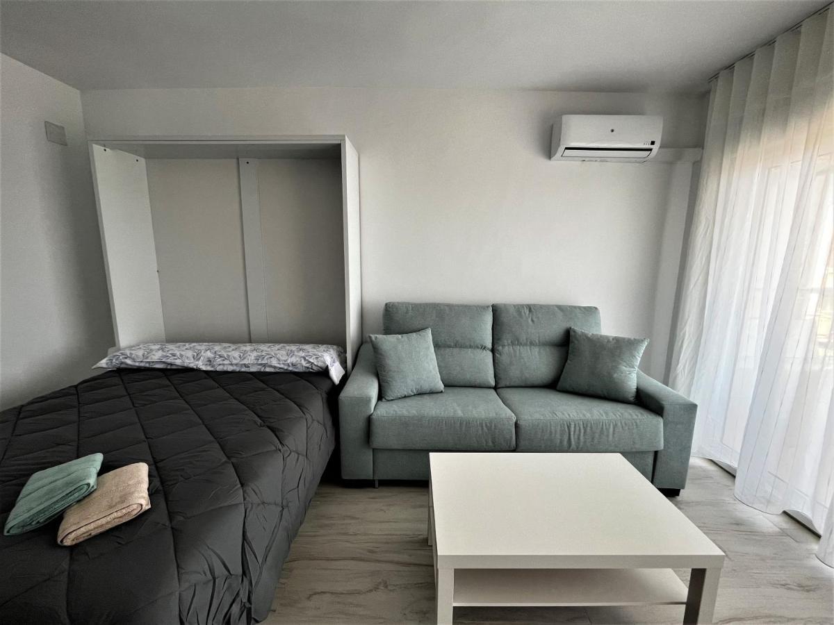 Ver853 - Estudio Con Terraza Vistas Al Mar, Piscina, Playa, Centro Torremolinos Dış mekan fotoğraf